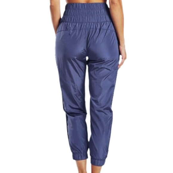 FP Movement The Way Home Joggers Violet Nylon Pants S Lightweight Activewear - Picture 2 of 6